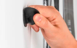 Silwy® Flex Magnethaken Inkl. Metall-Nano-Gel-Pads 5 Cm 8-tlg. Schwarz -Fiammathle Geschaft 297701 2083202