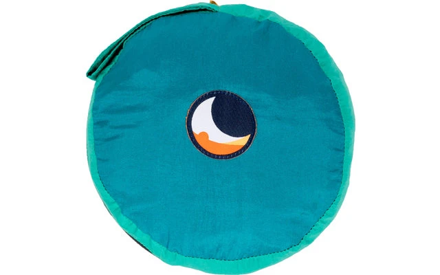 Ticket To The Moon Picknickdecke 213 X 213 Cm Aqua / Orange 4 Ticket To The Moon Picknickdecke 213 X 213 Cm Aqua / Orange – Bild 2