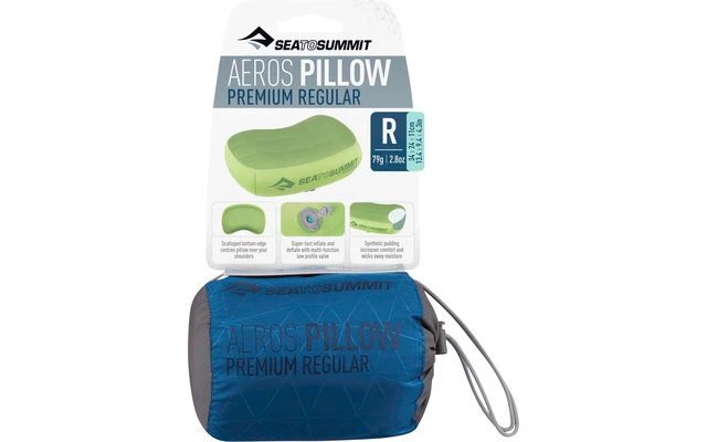 Sea To Summit Aeros Premium Pillow Reisekissen Regular, Magenta 34x24x11cm 8 Sea To Summit Aeros Premium Pillow Reisekissen Regular, Magenta 34x24x11cm – Bild 6