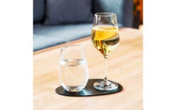 Silwy® Metall Nano Gel Platzset Leder-Look 20 Cm Schwarz -Fiammathle Geschaft 435555 3104139 1