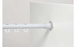 Teleskop-Kleiderstange Mit Saugfüßen 80-130cm -Fiammathle Geschaft 446750 3818314