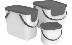 Rotho Albula Recycling Müllsystem 25 Liter Dunkelgrün -Fiammathle Geschaft 489477 3317696 2
