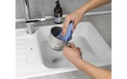 Wenko Mikrofaser Spülschwamm Miko, 2er -Fiammathle Geschaft 492293 3508825