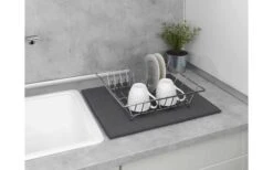 Wenko Mikrofaser Abtropfmatte Miko Grau -Fiammathle Geschaft 492416 3504791 1