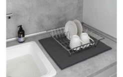 Wenko Mikrofaser Abtropfmatte Miko Grau -Fiammathle Geschaft 492443 3504803 1