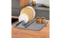 Metaltex Dry-Tex 2-in-1 Abtropfgestell Mit Microfasermatte Schwarz -Fiammathle Geschaft 497090 3367256 1