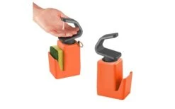 Metaltex Soap Tex Seifenspender 400 Ml Inkl. Schwamm Und Ringhalter Orange -Fiammathle Geschaft 497381 3367542