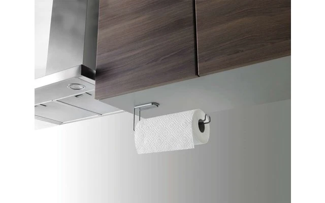 Metaltex Multi Roll Papierrollenhalter Silber 5 Metaltex Multi Roll Papierrollenhalter Silber – Bild 3