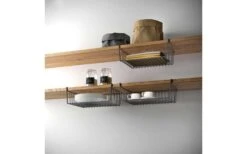 Metaltex Kanguro LAVA Schrankkorb Schwarz -Fiammathle Geschaft 497477 3346556