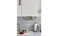 Wenko Schrankeinsatz Flaschen- Und Gläserhalter Für 6 Gläser Und 4 Flaschen -Fiammathle Geschaft 517178 3503756