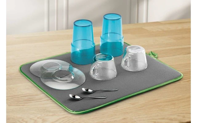 Metaltex Softex Microfaser Abtropfmatte Türkis 8 Metaltex Softex Microfaser Abtropfmatte Türkis – Bild 6