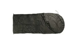 Origin Outdoors Sleeping Liner Hoody Seide Inlett Anthrazit 220 X 85 Cm