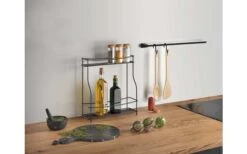 Metaltex Balsamico LAVA Gewürzregal 2 Etagen Schwarz 5 Metaltex Balsamico LAVA Gewürzregal 2 Etagen Schwarz -Fiammathle Geschaft 526592 3405843