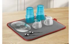 Metaltex Softex Microfaser Abtropfmatte Rot -Fiammathle Geschaft 526604 3422747 2