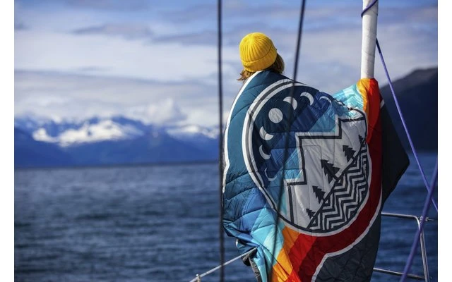 Voited Recycled Ripstop Outdoor Camping Decke Ocean Navy 6 Voited Recycled Ripstop Outdoor Camping Decke Ocean Navy – Bild 4