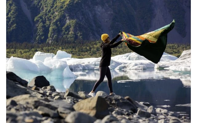 Voited Recycled Ripstop Outdoor Camping Decke Camp Vibes/greengabel 8 Voited Recycled Ripstop Outdoor Camping Decke Camp Vibes/greengabel – Bild 6