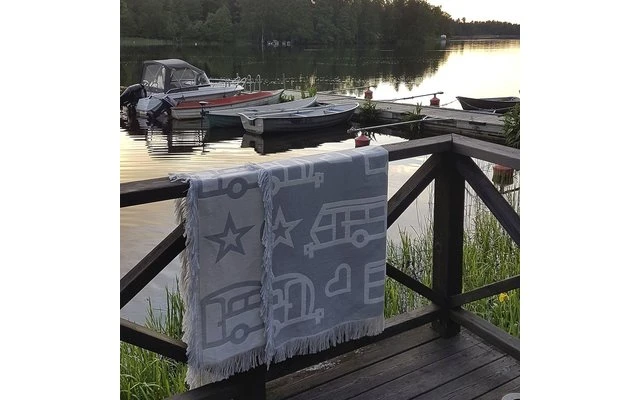Pufz Decke Wohnwagen Weiß/grau 4 Pufz Decke Wohnwagen Weiß/grau – Bild 2
