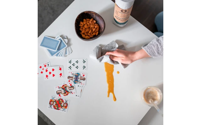 Chinchilla Waschbare Küchenrolle Aus Holzzellulose Und Baumwolle Grau 3 Chinchilla Waschbare Küchenrolle Aus Holzzellulose Und Baumwolle Grau