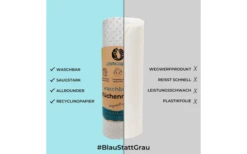 Chinchilla Waschbare Küchenrolle Aus Holzzellulose Und Baumwolle Grau 13 Chinchilla Waschbare Küchenrolle Aus Holzzellulose Und Baumwolle Grau -Fiammathle Geschaft 599771 4445367