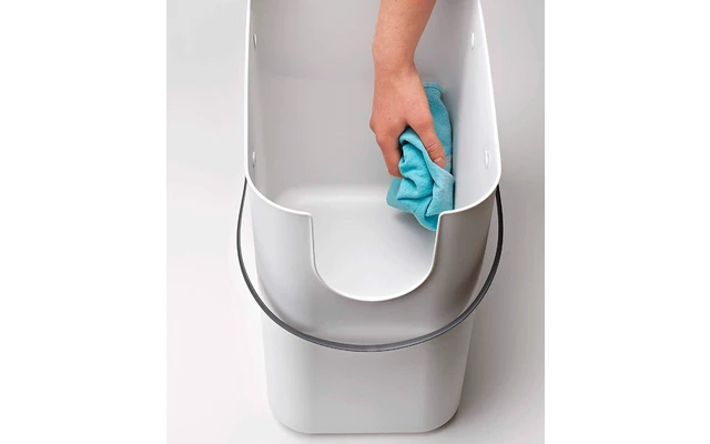 Rotho Albula Recycling Müllsystem 25 Liter Cappuccino 3 Rotho Albula Recycling Müllsystem 25 Liter Cappuccino