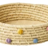 Rice Bast Korb Mit Punkten Klein -Fiammathle Geschaft 693212 4714721